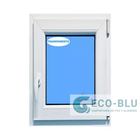 Janela Oscilo-batente 800X1000 Direita Branco Vidro Transparente