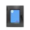 Fenêtre PVC 500x600 oscillo-battant Gris Anthracite Gauche Verre opaque
