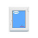 Janela Oscilo-batente 600X800 Direita Branco Vidro Transparente