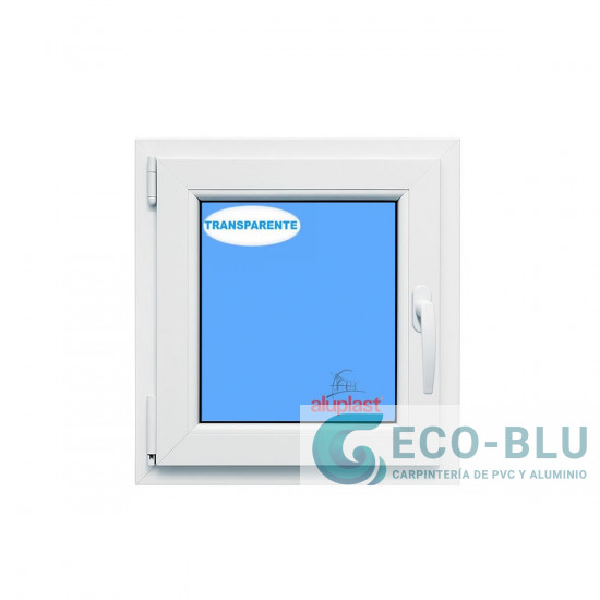 Windows Pvc Tilt and Turn 900X900 Single Left White Glass Clear