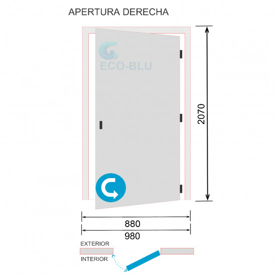 Türmodell CORDOBA-01 Serie NEO