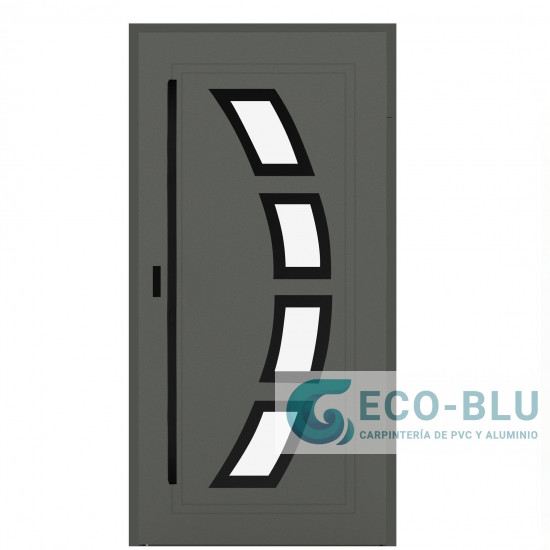 Puerta modelo MALAGA Serie 77 PLUS