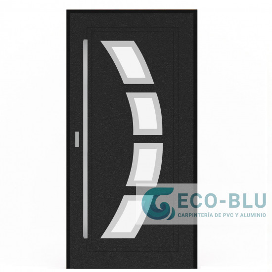 Puerta modelo MALAGA Serie 77 PLUS