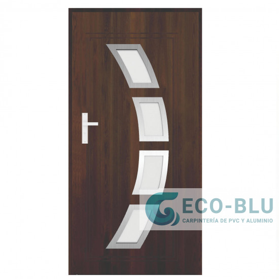 Puerta modelo MALAGA Serie 77 PLUS