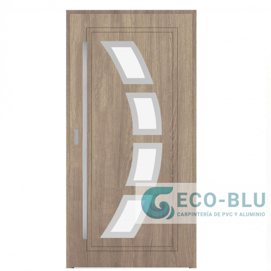 Puerta modelo MALAGA Serie 77 PLUS