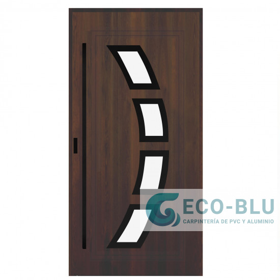 Puerta modelo MALAGA Serie 77 PLUS