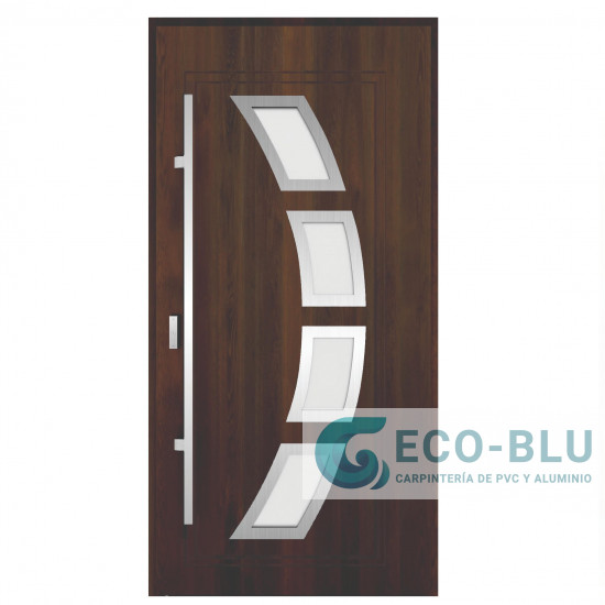 Puerta modelo MALAGA Serie 77 PLUS