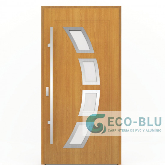 Puerta modelo MALAGA Serie 77 PLUS