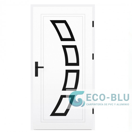 Puerta modelo MALAGA Serie 77 PLUS