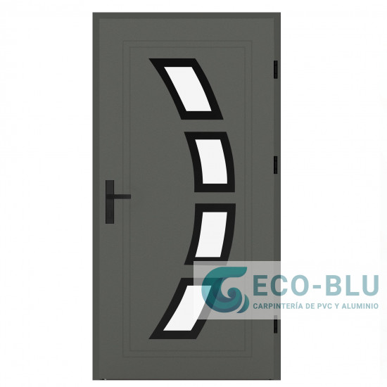 Puerta modelo MALAGA Serie 77 PLUS