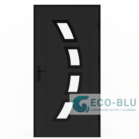 Puerta modelo MALAGA Serie 77 PLUS