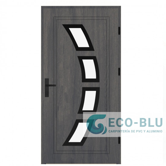Puerta modelo MALAGA Serie 77 PLUS