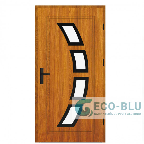 Puerta modelo MALAGA Serie 77 PLUS