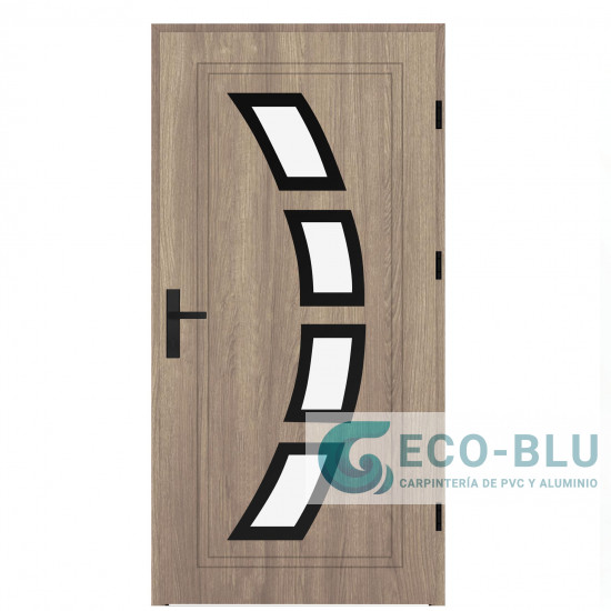 Puerta modelo MALAGA Serie 77 PLUS