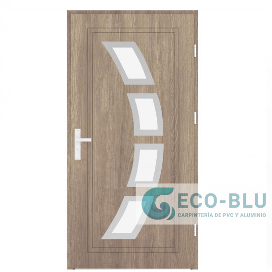 Puerta modelo MALAGA Serie 77 PLUS