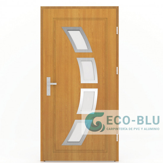Puerta modelo MALAGA Serie 77 PLUS