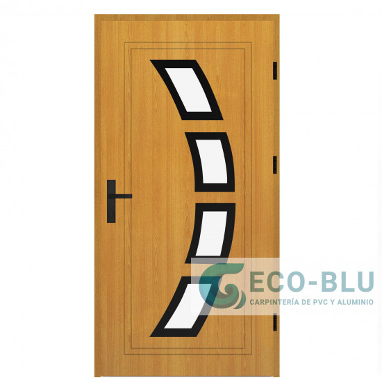 Puerta modelo MALAGA Serie 77 PLUS