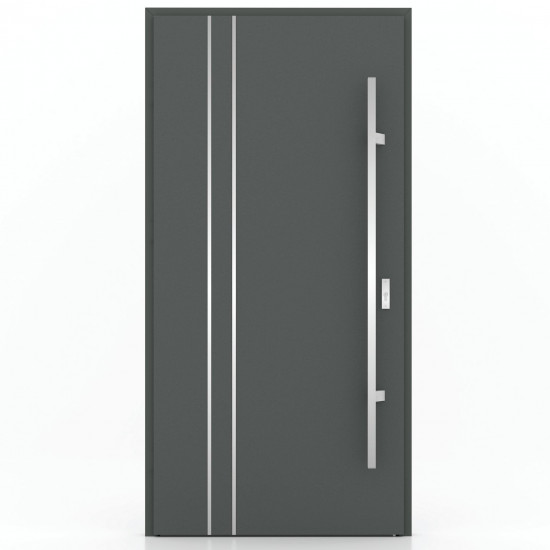 Porta PORTO 03 Antracite Lucido Serie 77 OUTLET