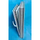 Finestra ad anta ribalta PVC 700x1000 Bianco sinistra Vetro trasparente