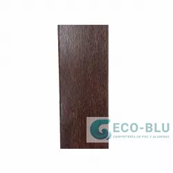 Pletina Tapajuntas PVC Nogal