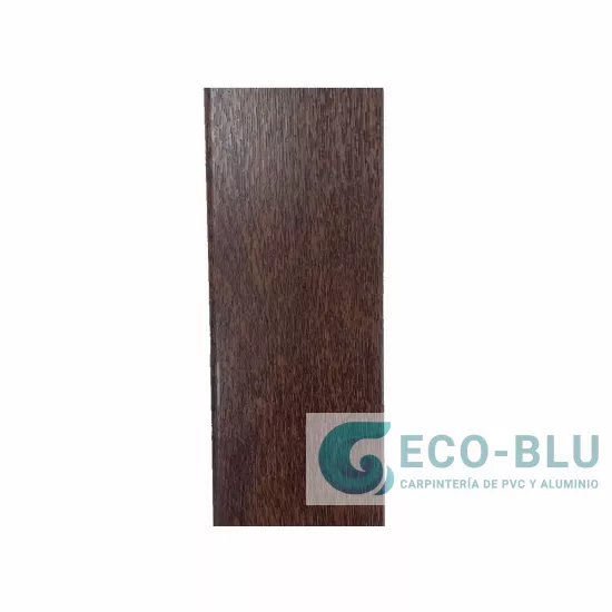 Pletina Tapajuntas PVC Nogal