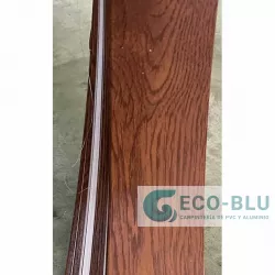 Pletina Tapajuntas PVC  Roble dorado