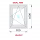 Janela Oscilo-batente 700X1000 Direita Branco Vidro Transparente
