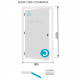 Porta modello GRANADA LISO Serie 55 Sinistra OUTLET