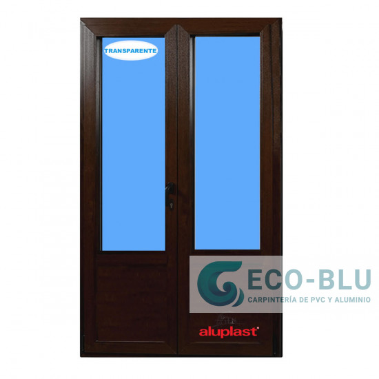 Porte-fenetre 945x1885 Noyer