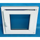Ventana PVC 600x500 Blanca Oscilobatiente Derecha Vidrio Mate