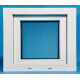 Windows Upvc Tilt and Turn 600X500 Single Left White Glass Frosted