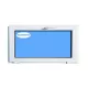 Ventana PVC 800X500 Blanca Oscilante Vidrio Transparente