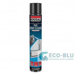 Limpiador en spray 750ml SOUDAL PVC  Blanco 